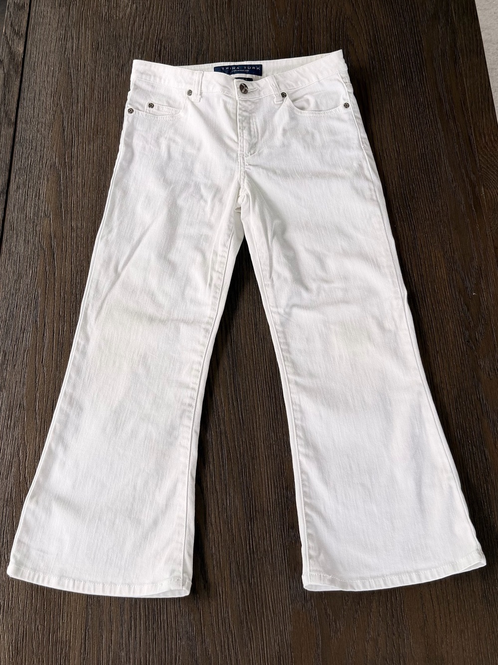 Trina Turk White Jeans